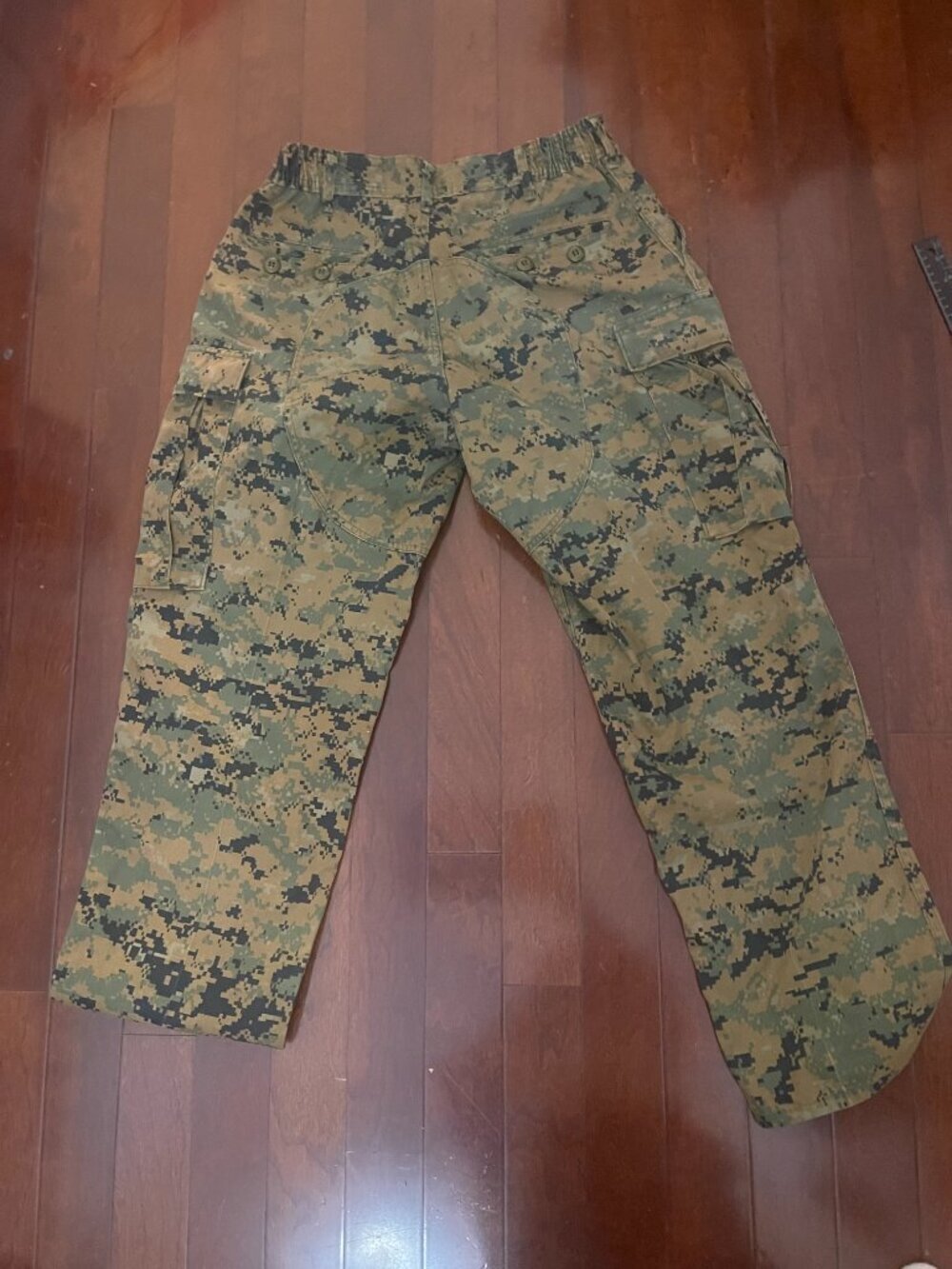 USMC Woodland MARPAT Cargo Pants Approx 32x30 - Picture 10 of 11
